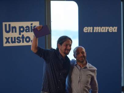 Pablo Iglesias y Luís Villares