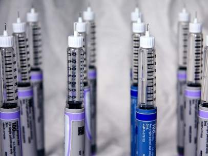 Agujas de insulina para diabéticos