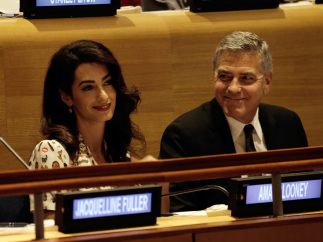 George Clooney en la ONU