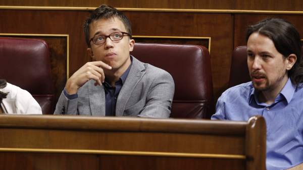 Iñigo Errejón y Pablo Iglesias Iñigo Errejón y Pablo Iglesias