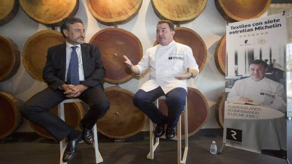 Félix Martí y el chef Berasategui Félix Martí y el chef Berasategui