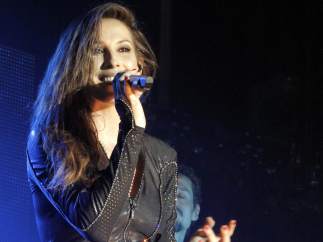 Malú canta en la Feria de Almería