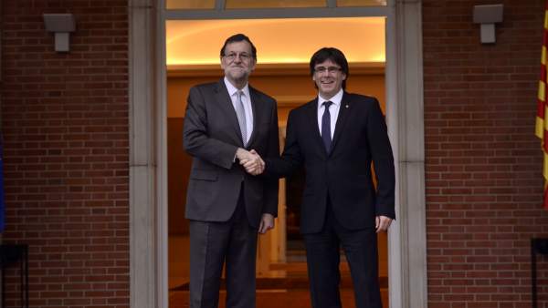 Mariano Rajoy y Carles Puigdemont Mariano Rajoy y Carles Puigdemont