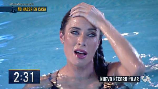 Pilar Rubio rompe su récord Pilar Rubio rompe su récord