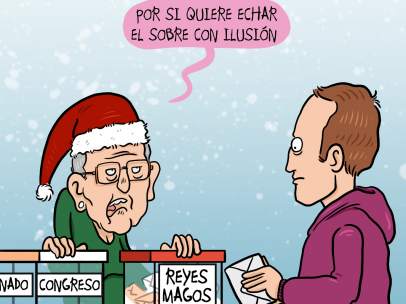 Viñeta Tricky Trapper. Terceras elecciones FUN FUN FUN