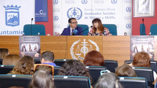 Briones y Sarabia en unas jornadas sobre trata Briones y Sarabia en unas jornadas sobre trata