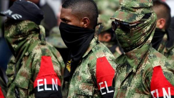 Colombia: miembros de la guerrilla del ELN Colombia: miembros de la guerrilla del ELN