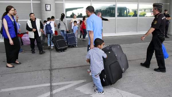 Llegada de refugiados a España Llegada de refugiados a España