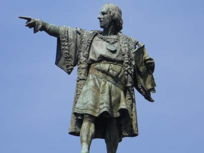 Estatua de Colón.