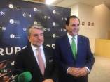 Juan Pedro Moreno y José Ronaldo Álvarez, presidentes de Accenture y Grupo Norte