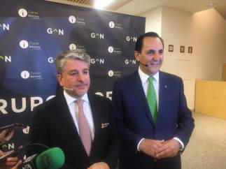 Juan Pedro Moreno y José Ronaldo Álvarez, presidentes de Accenture y Grupo Norte
