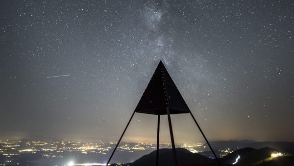 Vía Láctea desde la cumbre Vía Láctea desde la cumbre