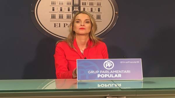 La portavoz popular del PP en el Parlament, Marga Prohens La portavoz popular del PP en el Parlament, Marga Prohens