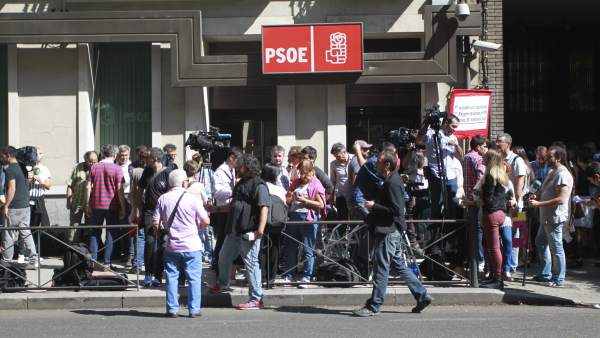Sede nacional del PSOE, en la calle Ferraz (Madrid) Sede nacional del PSOE, en la calle Ferraz (Madrid)