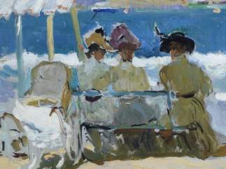 'Bajo los toldos. San Sebastián'