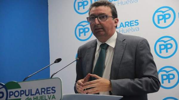 El presidente del PP provincial de Huelva, Manuel Andrés González. El presidente del PP provincial de Huelva, Manuel Andrés González.