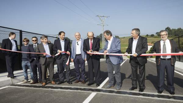 Inauguración del puente de Gornazo Inauguración del puente de Gornazo