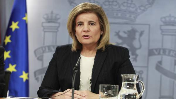 Fátima Báñez tras el Consejo de Ministros Fátima Báñez tras el Consejo de Ministros