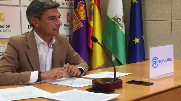 El portavoz del PP en la Diputación, Andrés Lorite El portavoz del PP en la Diputación, Andrés Lorite