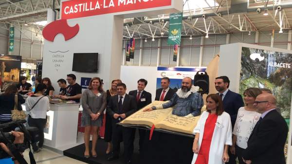 Estand de Castilla-La Mancha en la XV edición de Tierra Adentro. Estand de Castilla-La Mancha en la XV edición de Tierra Adentro.