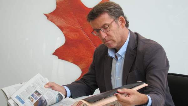El presidente de la Xunta y candidato popular, Alberto Núñez Feijóo El presidente de la Xunta y candidato popular, Alberto Núñez Feijóo