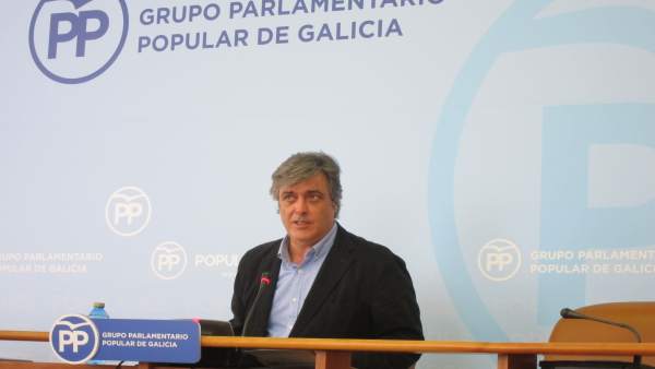 Pedro Puy, portavoz parlamentario del PPdeG Pedro Puy, portavoz parlamentario del PPdeG