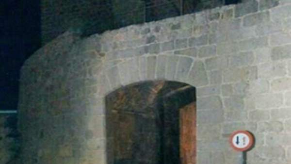 Colisión en la Muralla de Ávila Colisión en la Muralla de Ávila
