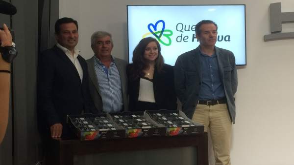 Miembros de Freshuelva en la presentación de Fruit Attraction Miembros de Freshuelva en la presentación de Fruit Attraction