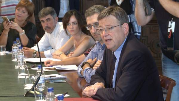 Ximo Puig: "En este moment no es donen les circumstàncies per a donar suport a Rajoy, però este debat s'ha de produir" Ximo Puig: "En este moment no es donen les circumstàncies per a donar suport a Rajoy, però este debat s'ha de produir"