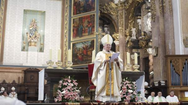 El cardenal Antonio Cañizares, arzobispo de Valencia. El cardenal Antonio Cañizares, arzobispo de Valencia.