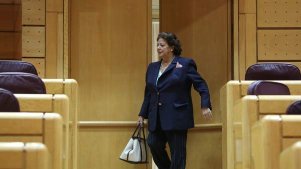 Rita Barberá en el Senado Rita Barberá en el Senado