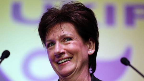 Diane James, líder del UKIP durante solo 18 días Diane James, líder del UKIP durante solo 18 días