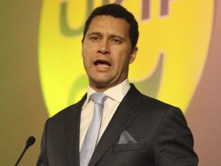 El eurodiputado del partido británico UKIP Steven Woolfe