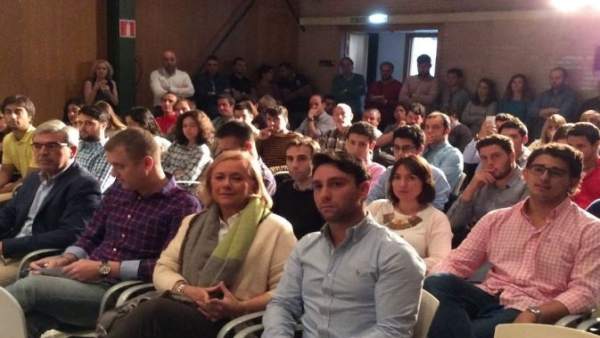MERCEDES FERNÁNDEZ, PRESIDENTA DEL PP ASTURIANO, EN UN ACTO DE NNGG MERCEDES FERNÁNDEZ, PRESIDENTA DEL PP ASTURIANO, EN UN ACTO DE NNGG
