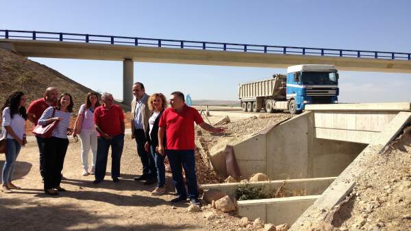 Visita del PP a obras de la Segunda Circunvalación de Granada Visita del PP a obras de la Segunda Circunvalación de Granada