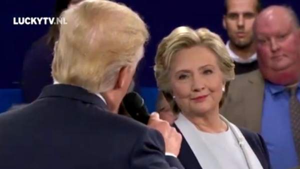 Donald Trump y Hillary Trump