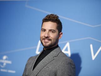 David Bisbal en la presentación del videoclip Antes que no