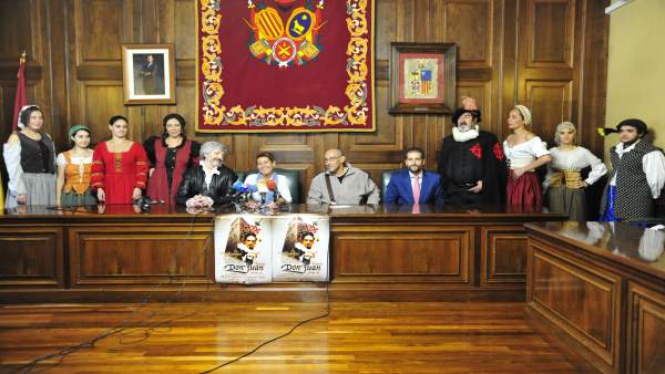 Presentación de la séptima representación del Tenorio en Teruel Presentación de la séptima representación del Tenorio en Teruel