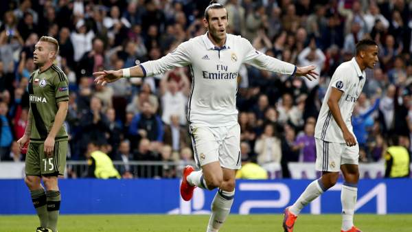 Gol de Bale al Legia Gol de Bale al Legia