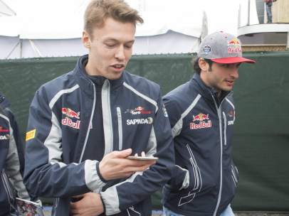 Kvyat y Sainz