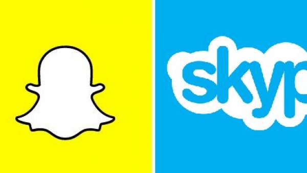 Snapchat y Skype Snapchat y Skype