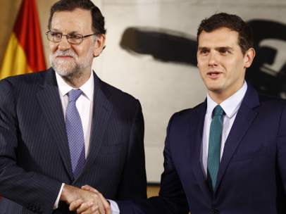 Mariano Rajoy y Albert Rivera