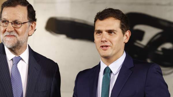 Mariano Rajoy y Albert Rivera Mariano Rajoy y Albert Rivera
