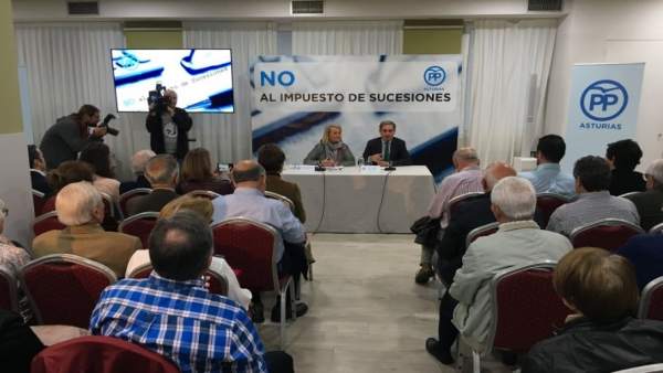 CONFERENCIA DEL PP SOBRE IMPUESTO SUCESIONES CONFERENCIA DEL PP SOBRE IMPUESTO SUCESIONES