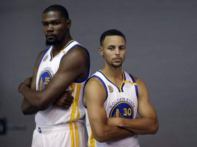 Stephen Curry y Kevin Durant