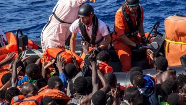 Rescate de Médicos sin Fronteras en el Mediterráneo Rescate de Médicos sin Fronteras en el Mediterráneo