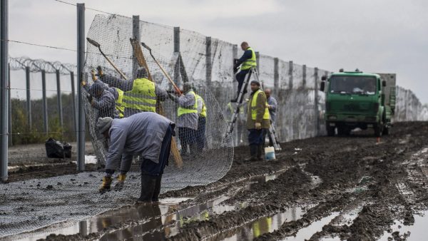 Nueva valla antimigrantes en Hungria Nueva valla antimigrantes en Hungria