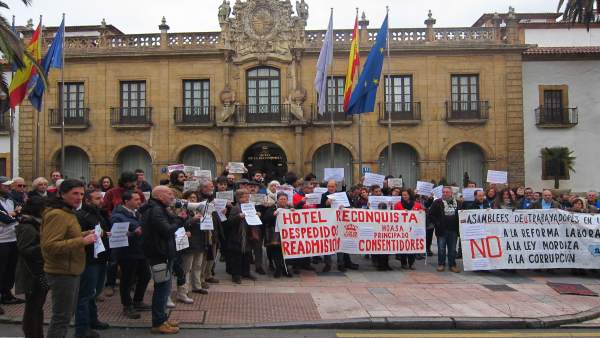 Concentración frente al Reconquista Concentración frente al Reconquista