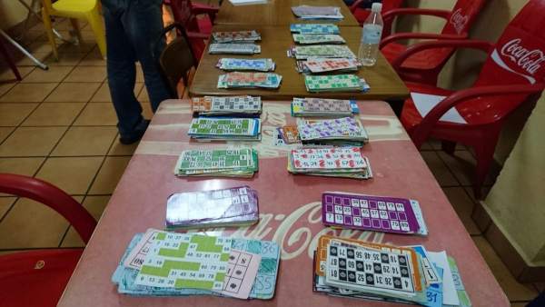 Actuación en un bingo ilegal de Sanlúcar de Barrameda Actuación en un bingo ilegal de Sanlúcar de Barrameda