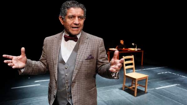 El actor Pedro Casablach en la obra 'Yo, Feuerbach' El actor Pedro Casablach en la obra 'Yo, Feuerbach'